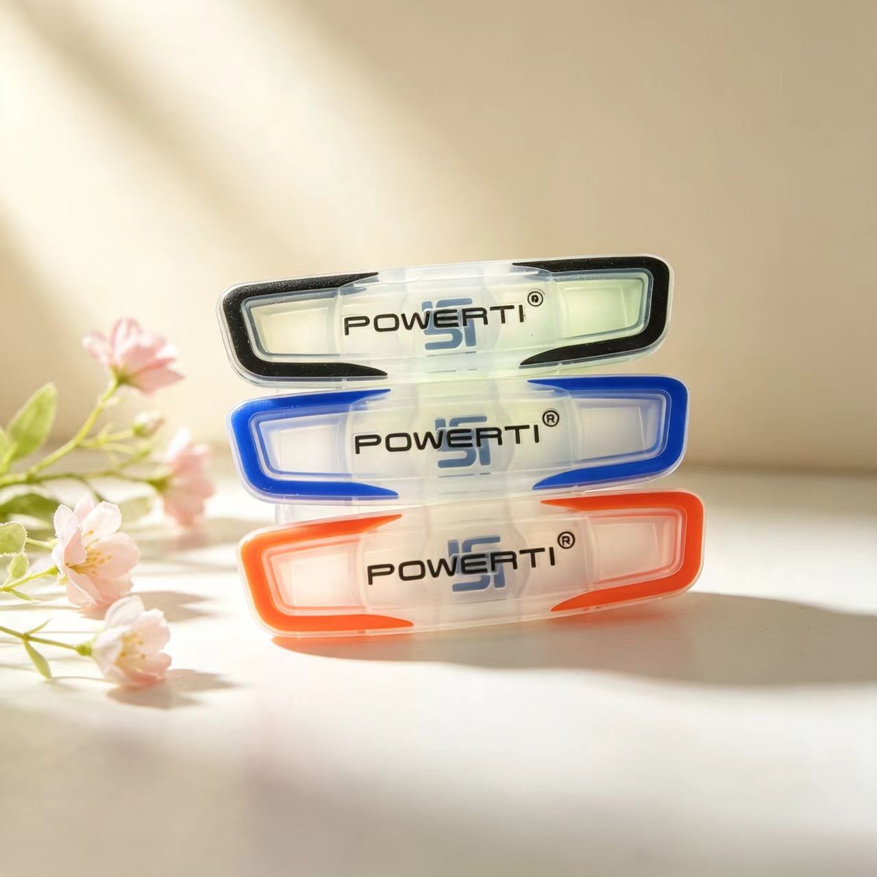Racket Vibration Dampener - POWERTI แถบยาวลดแรงสั่นสะเทือนสำหรับไม้เทนนิส ซิลิโคนใส ดูดซับแรงกระแทก อุปกรณ์เสริมสำหรับไม้เทนนิส