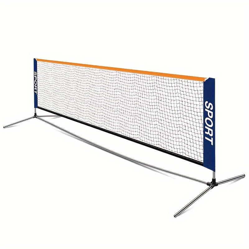 Training Net Mini - ตาข่ายฝึกซ้อมเทนนิสแบดมินตันพกพา 3M มินิ พิกเกิลบอลอเนกประสงค์ ติดตั้งง่าย น้ำหนักเบา