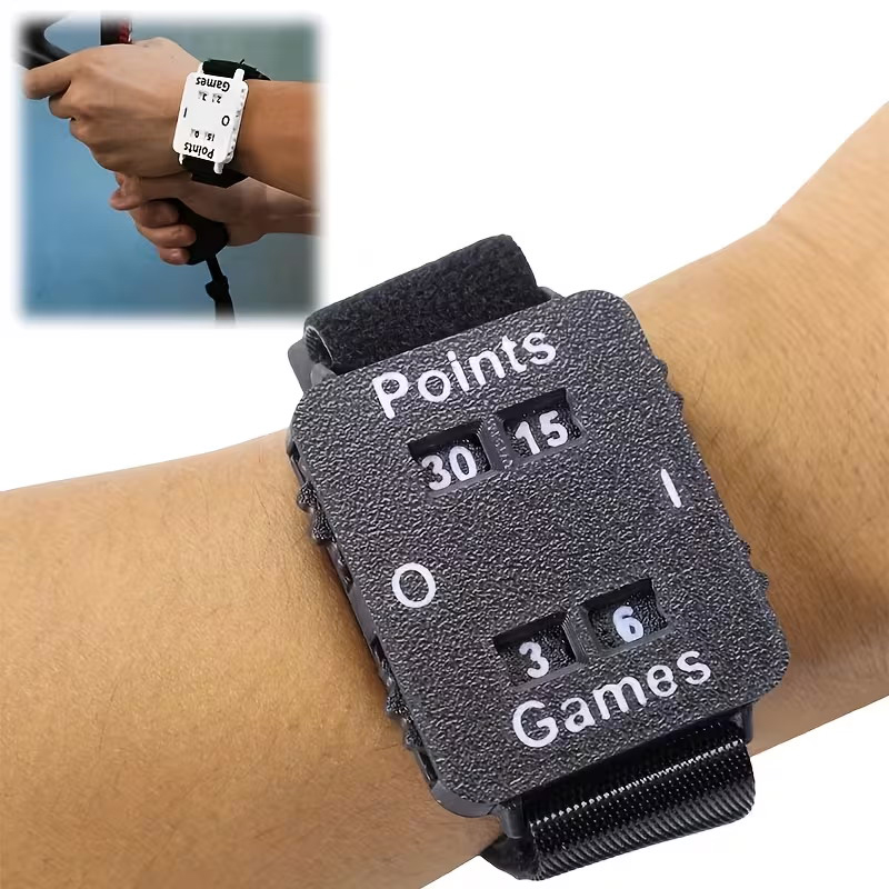 สายรัดข้อมือสำหรับนับคะแนนแบบพ - Badminton Score Counter บทวิจารณ์และราคา