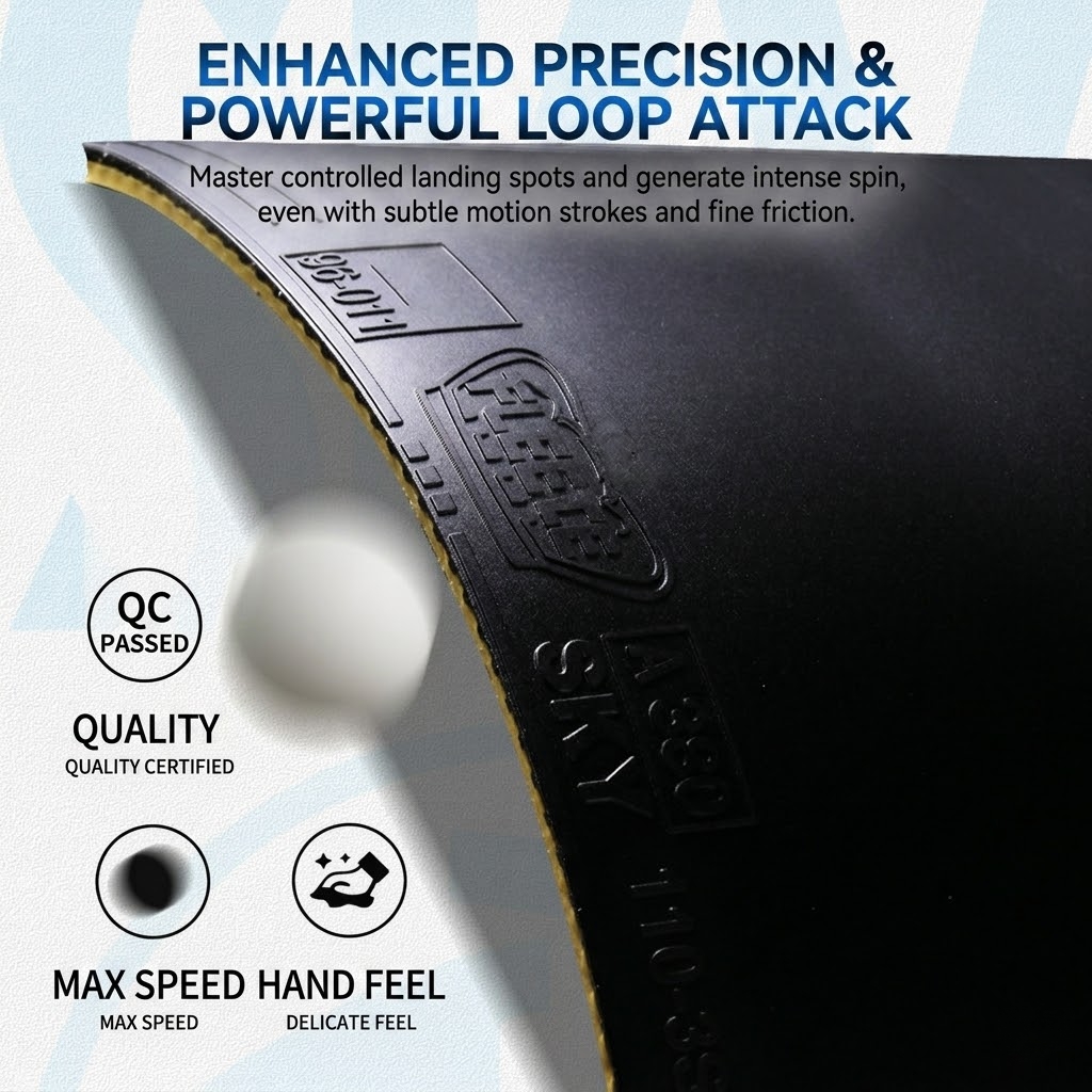 ยางปิงปอง Tuttle รุ่น Sky-A380 - Badminton Score Counter บทวิจารณ์และราคา