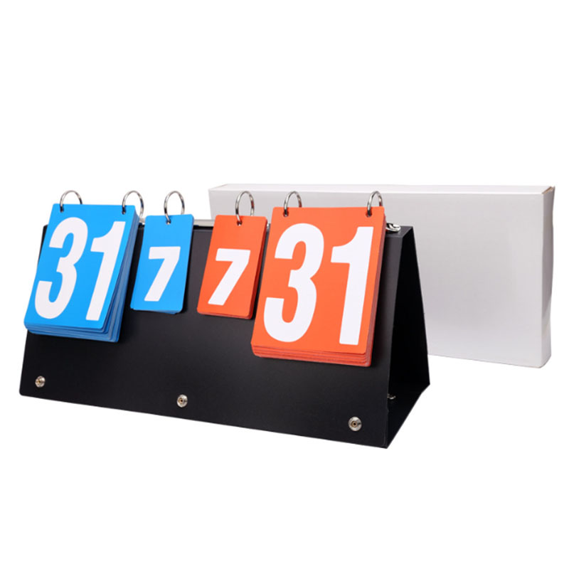 ป้ายคะแนนแบบพลิก 4 หลัก 1 ชิ้น - Badminton Score Counter บทวิจารณ์และราคา