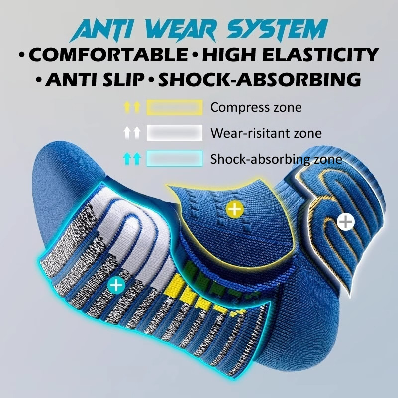 ถุงเท้าวิ่งมาราธอนแบบมืออาชีพ  - Badminton Xxl บทวิจารณ์และราคา