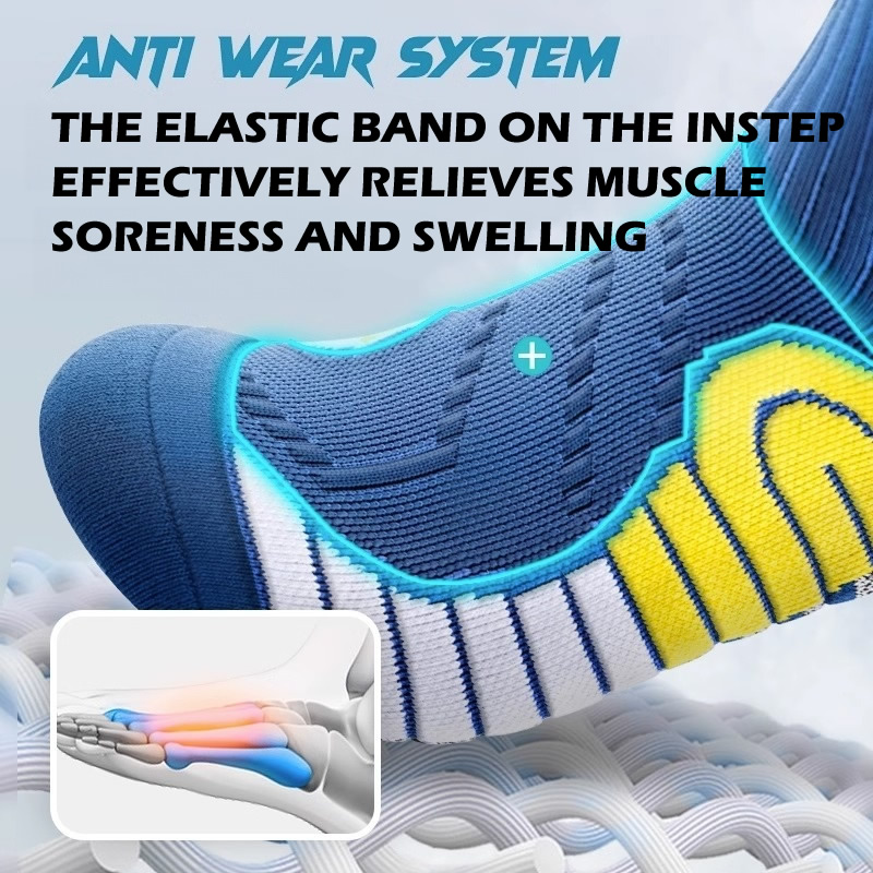 ถุงเท้าวิ่งมาราธอนแบบมืออาชีพ  - Badminton Xxl บทวิจารณ์และราคา