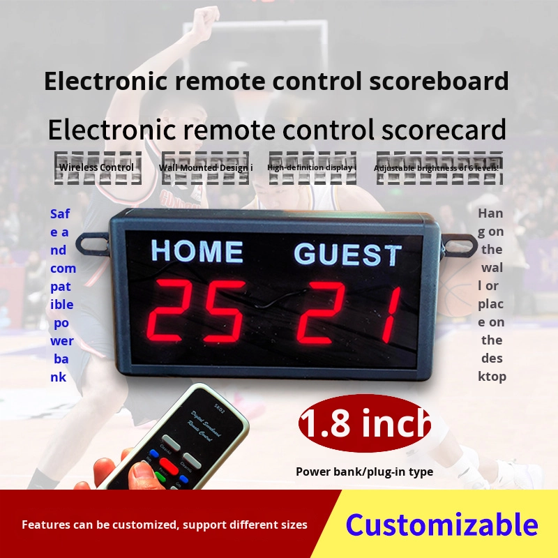 เครื่องนับคะแนนหน้าจอ LED ขนาด - Badminton Score Counter บทวิจารณ์และราคา