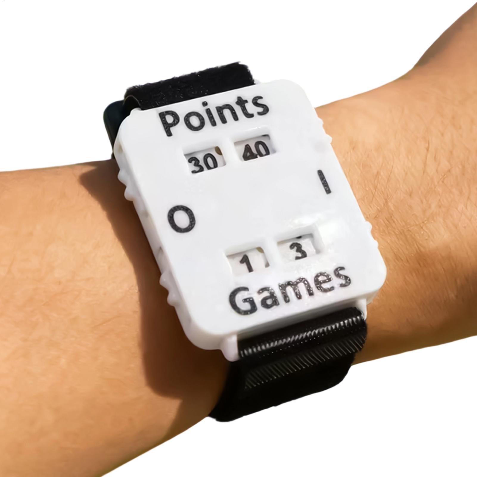 สายรัดข้อมือสำหรับนับคะแนนแบบพ - Badminton Score Counter บทวิจารณ์และราคา