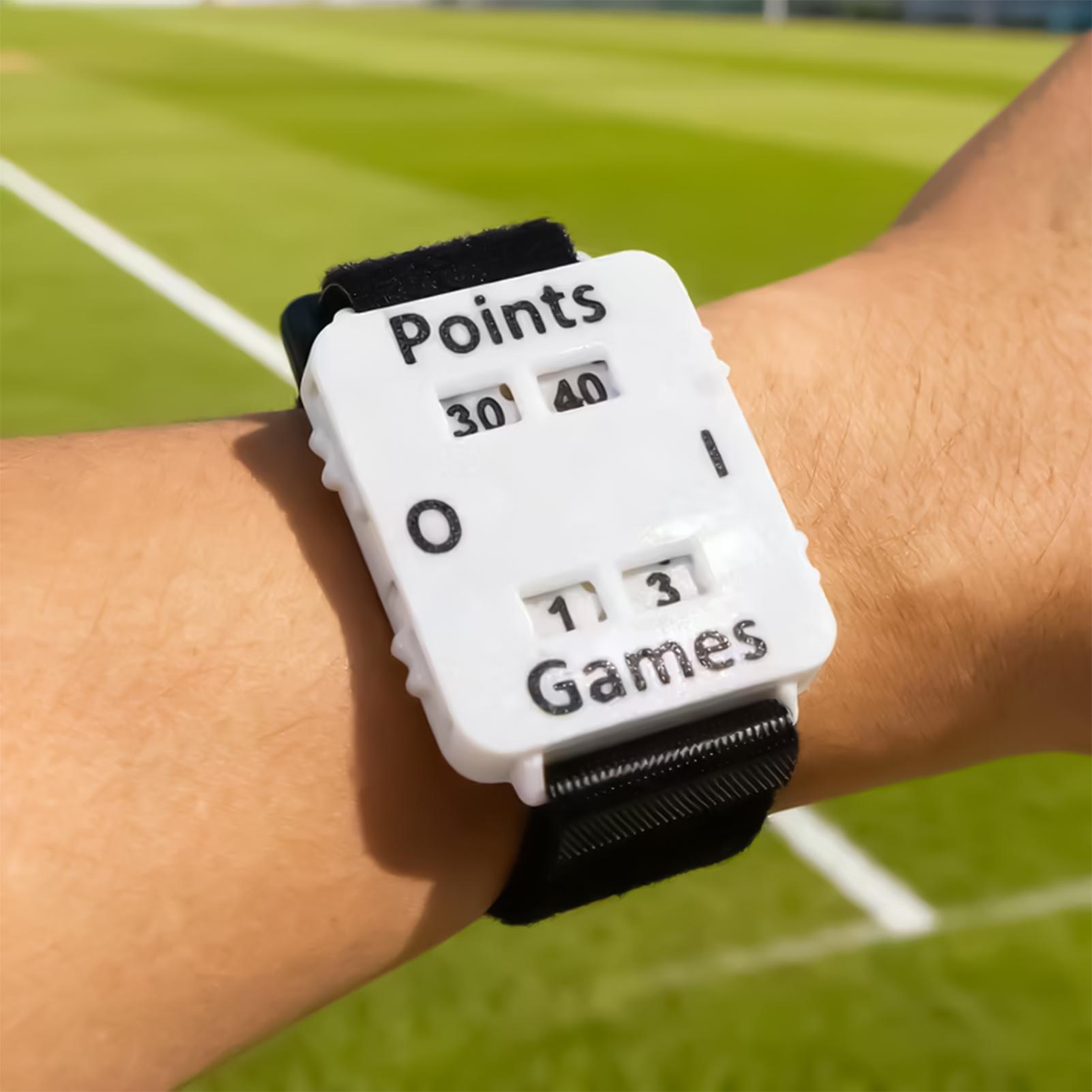 สายรัดข้อมือสำหรับนับคะแนนแบบพ - Badminton Score Counter บทวิจารณ์และราคา