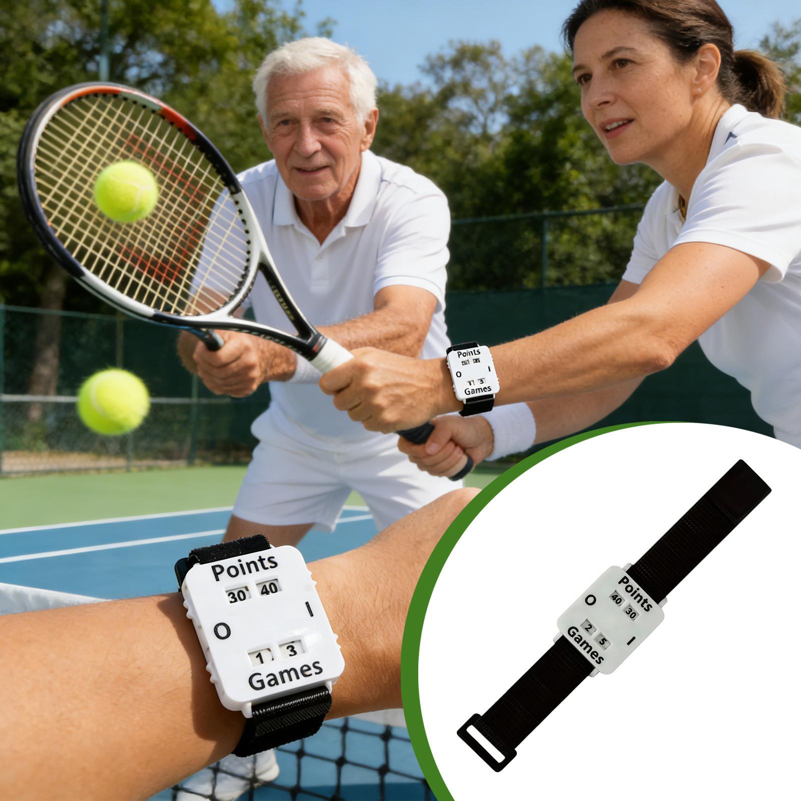 สายรัดข้อมือสำหรับนับคะแนนแบบพ - Badminton Score Counter บทวิจารณ์และราคา