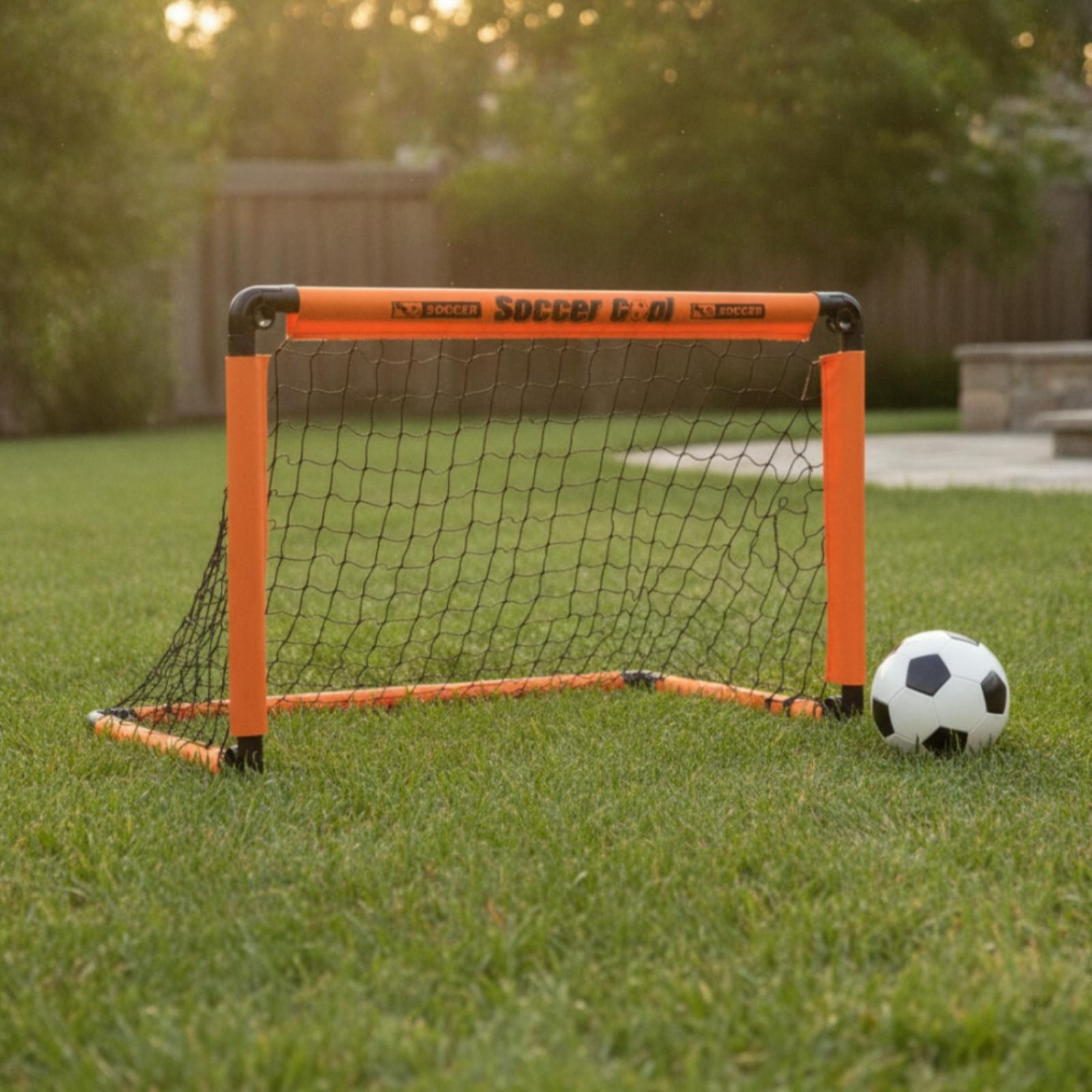 ประตูฟุตบอลพับได้แบบพกพาสำหรับ - Training Net Mini บทวิจารณ์และราคา