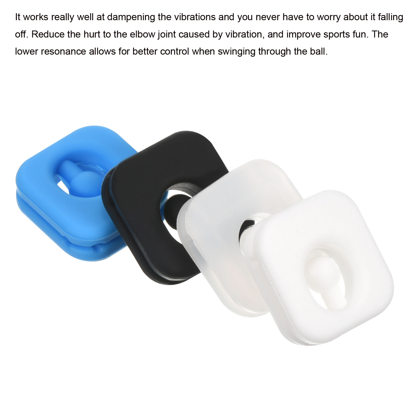 ตัวลดแรงสั่นสะเทือนสำหรับไม้เท - Racket Vibration Dampener บทวิจารณ์และราคา