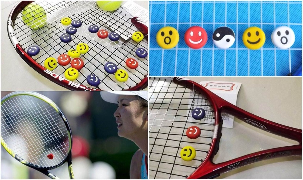 ยิ้ม National flag ไม้เทนนิส D - Racket Vibration Dampener บทวิจารณ์และราคา
